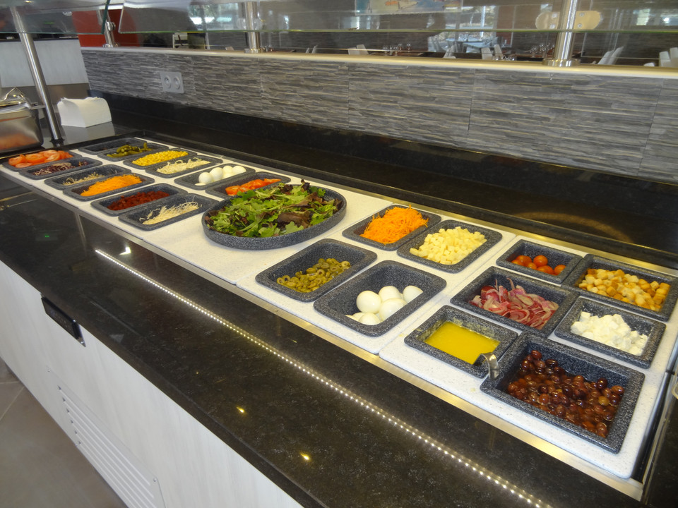 croco-grill buffet des salades