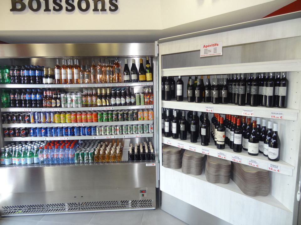 Croco-grill le buffet des boissons