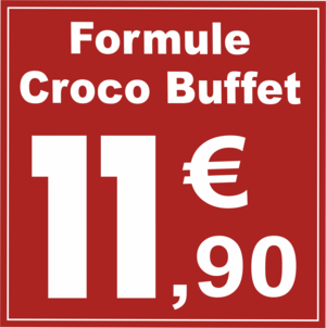 formule croco buffet